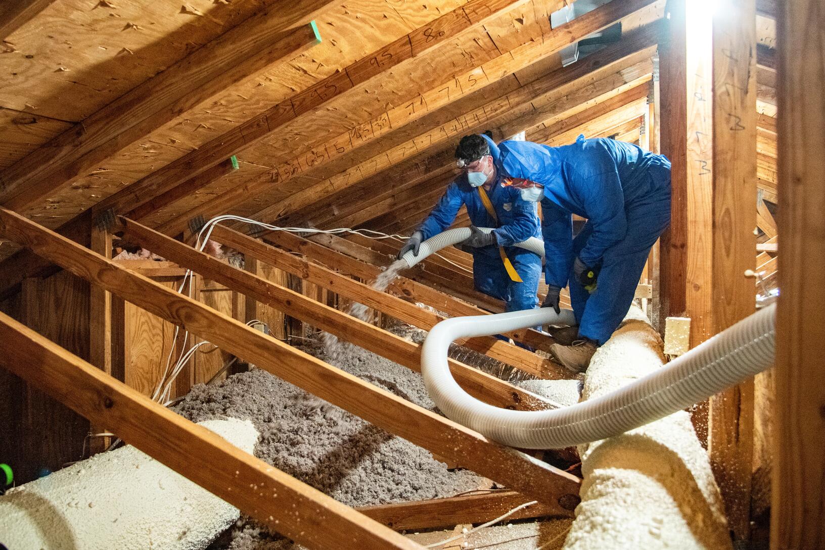Attic insulation contractor